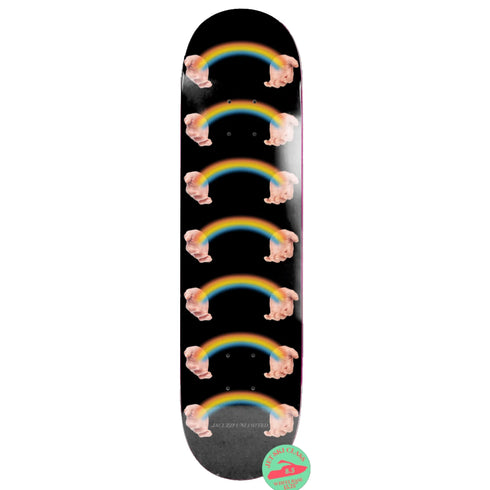 Jacuzzi Unlimited - Rainbow Hands Black Deck (8.5")